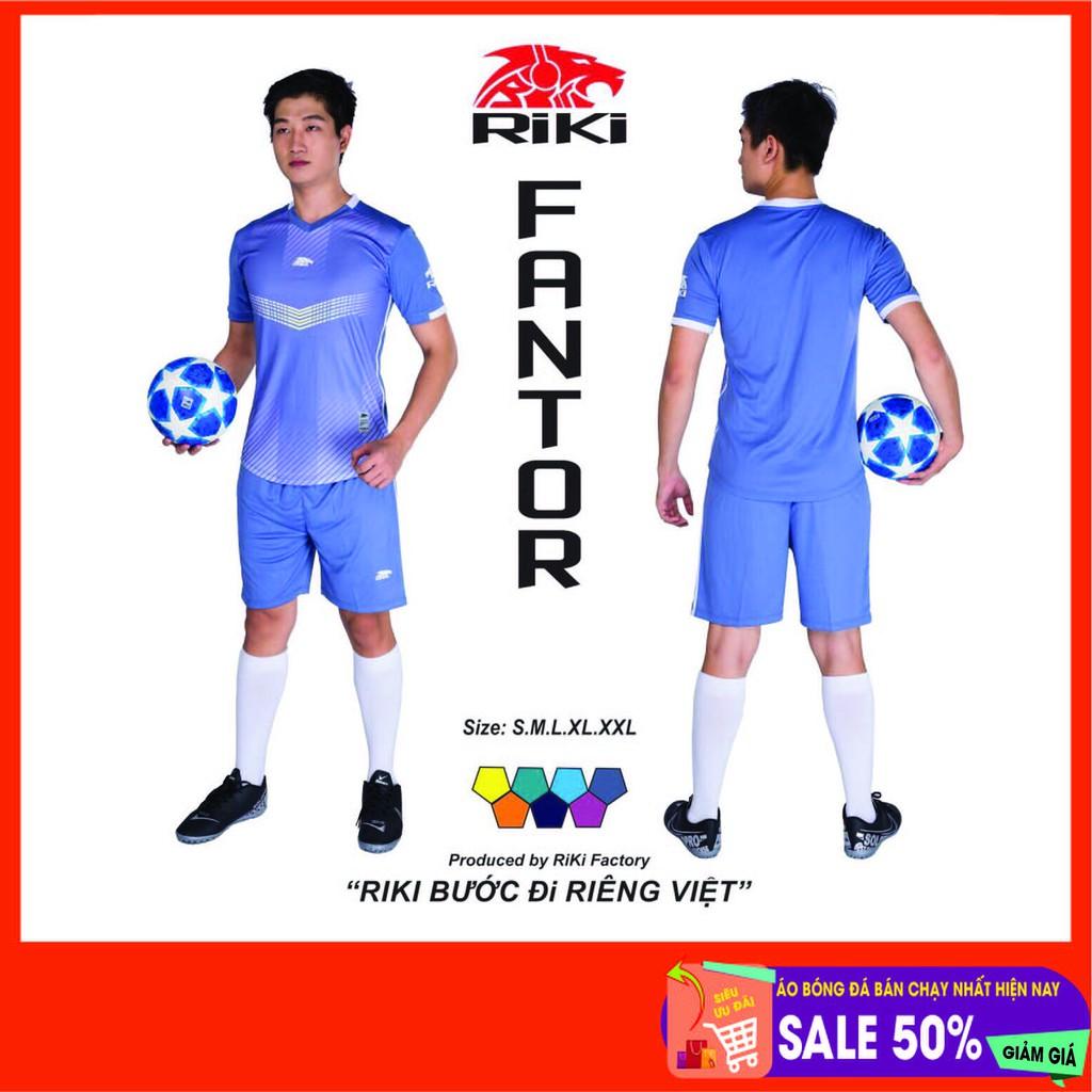 Bộ quần/áo thể thao, Bộ áo bóng đá không logo RiKi sẵn kho, giá tốt chất vải mềm mát mịn, thấm hút mồ hôi