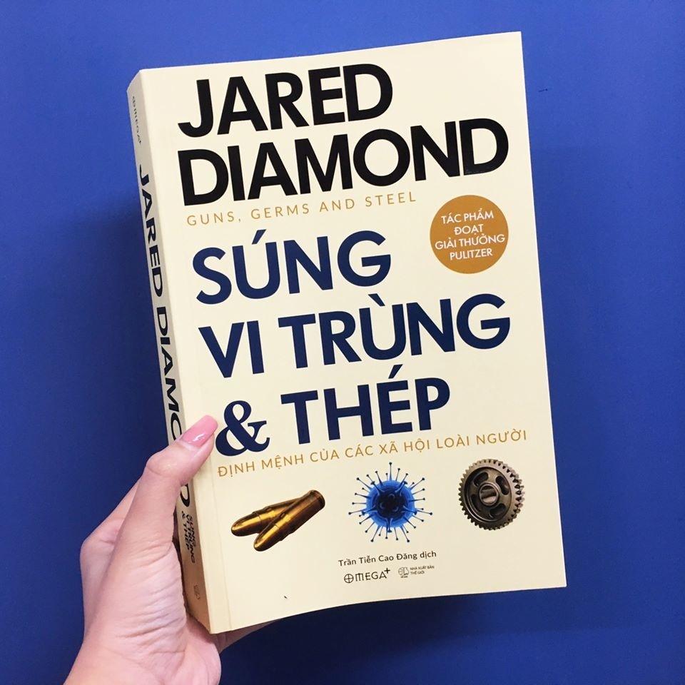 Sách - Súng, Vi Trùng Và Thép - Jared Diamond (Bìa mềm)