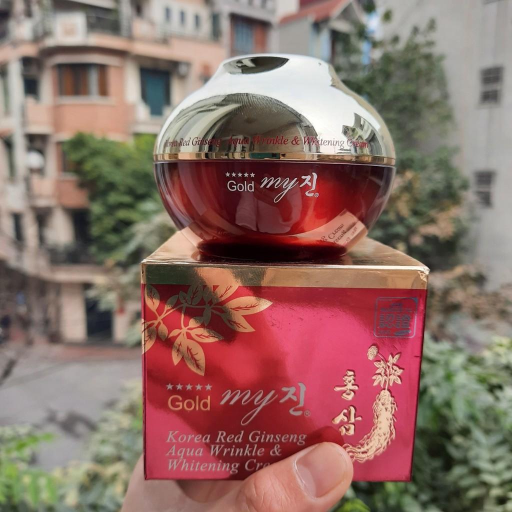 Kem dưỡng trắng da My Jin Gold Hàn Quốc 50g