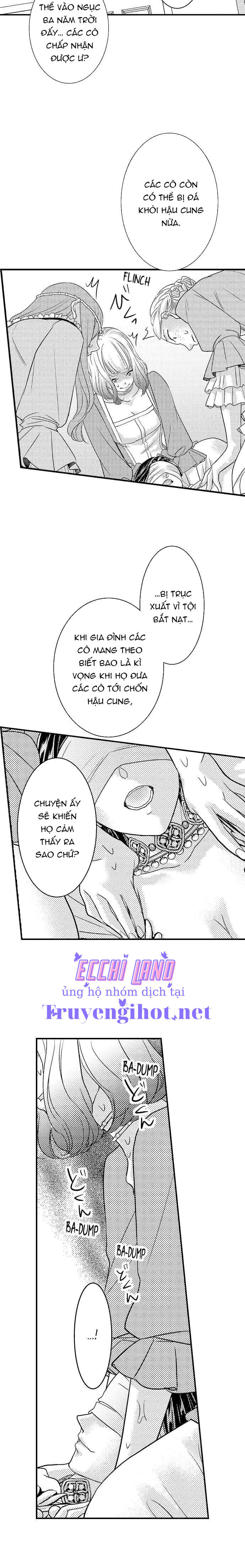 chuyển sinh vào thế giới khác ~ nếu muốn trở thành nữ hoàng hãy tìm cách để được hoàng đế sủng ái vào ban đêm chapter 35.1 8