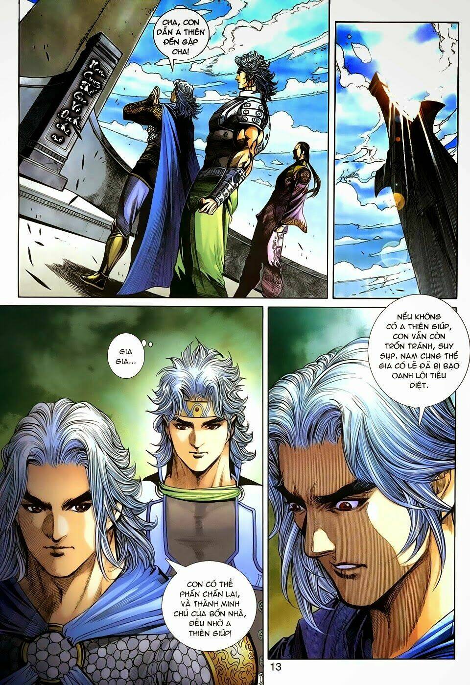 thần binh tiền truyện 3 - loạn thế anh hùng thiên chapter 13 13