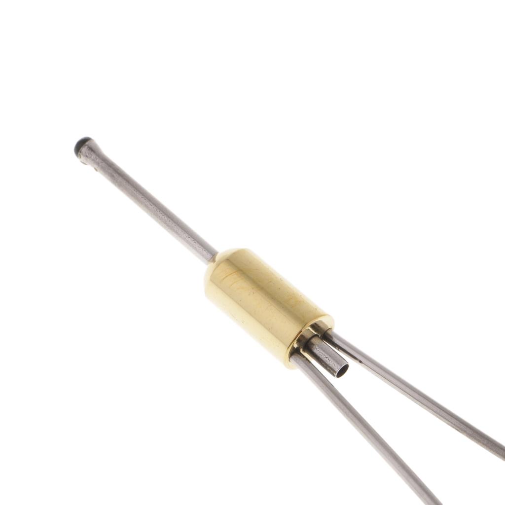 3xStainless Steel And Brass Bobbin Holder, Fly Fishing, Fly Tying Bobbins Tool