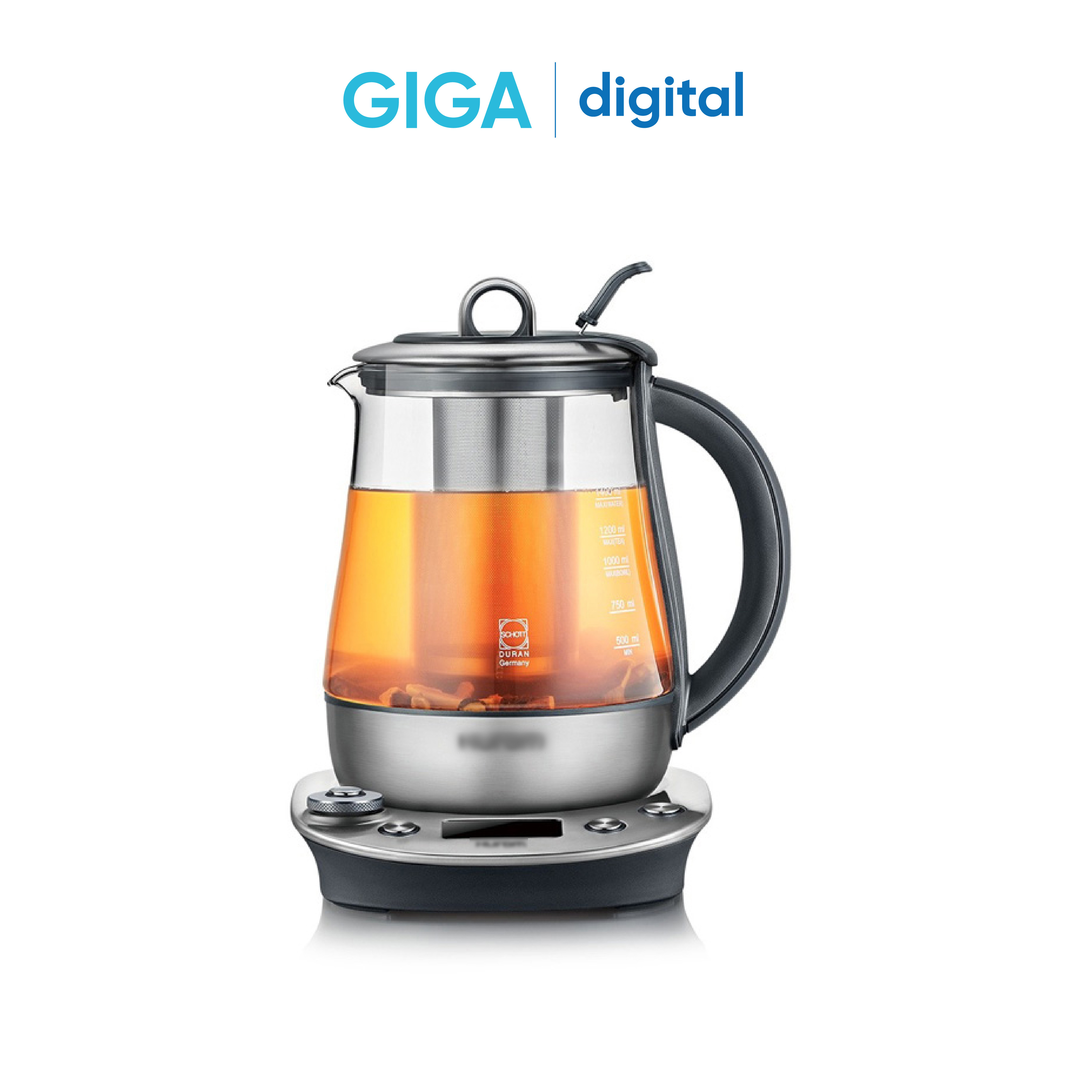 Ấm Chưng Yến và Pha Trà Hr Tea Master TM-P02FSS