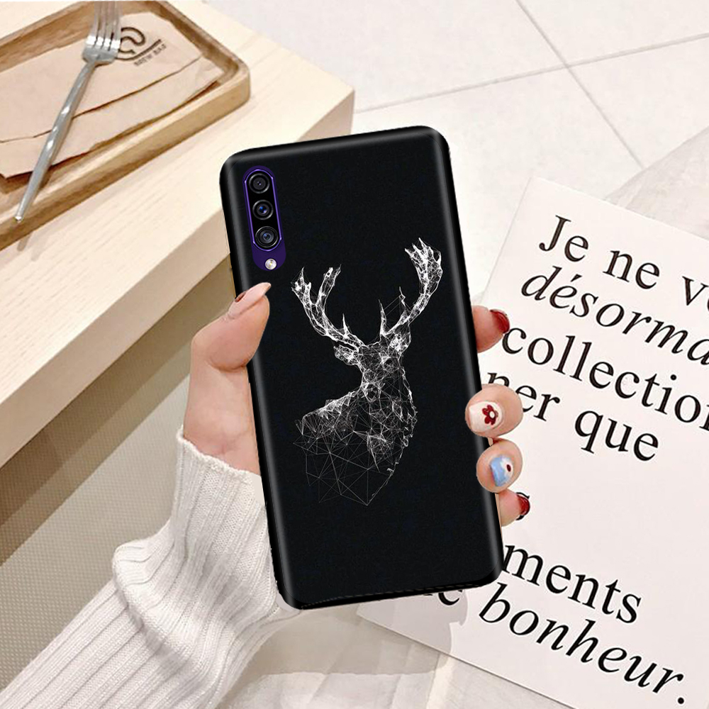 Ốp lưng dành cho điện thoại SamSung A30S viền silicon dẻo TPU hình Phong Cách Mới