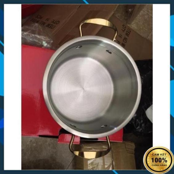 Bộ Nồi Inox 304 Cao Cấp MISU LOUIS, Bộ Nồi Inox Đức Gồm 3 Món - Đáy 3 Lớp Nguyên Khối - Sử Dụng Mọi Loại Bếp