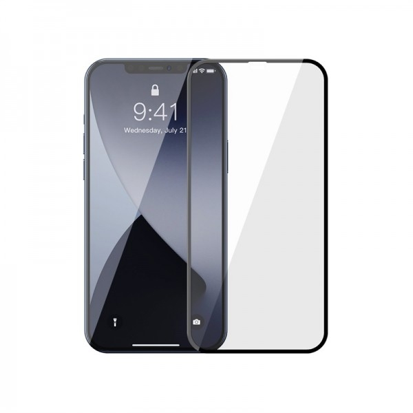 Kính cường lực chống nhìn trộm, chống bụi màn loa Baseus Full-screen Curved Privacy Tempered Glass Film dùng cho iPhone 11/ Pro/ Pro Max (hàng chính hãng)