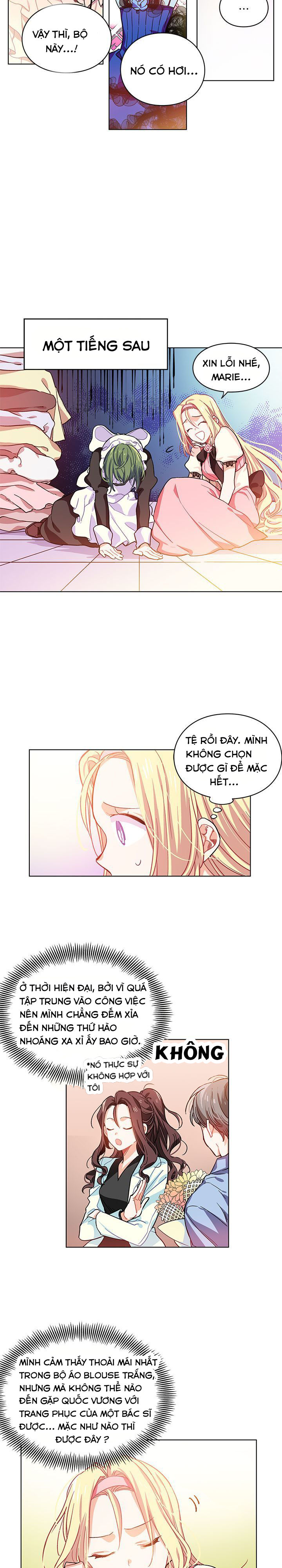 nữ vương đích thủ thuật dao chapter 5 4