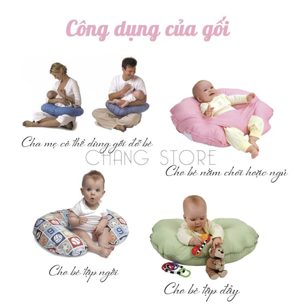 Gối Chữ C Chặn Đầu Đa Năng Royal Cho Bé Yêu Giúp Bé Ngủ Sâu Giấc, Không Giật Mình