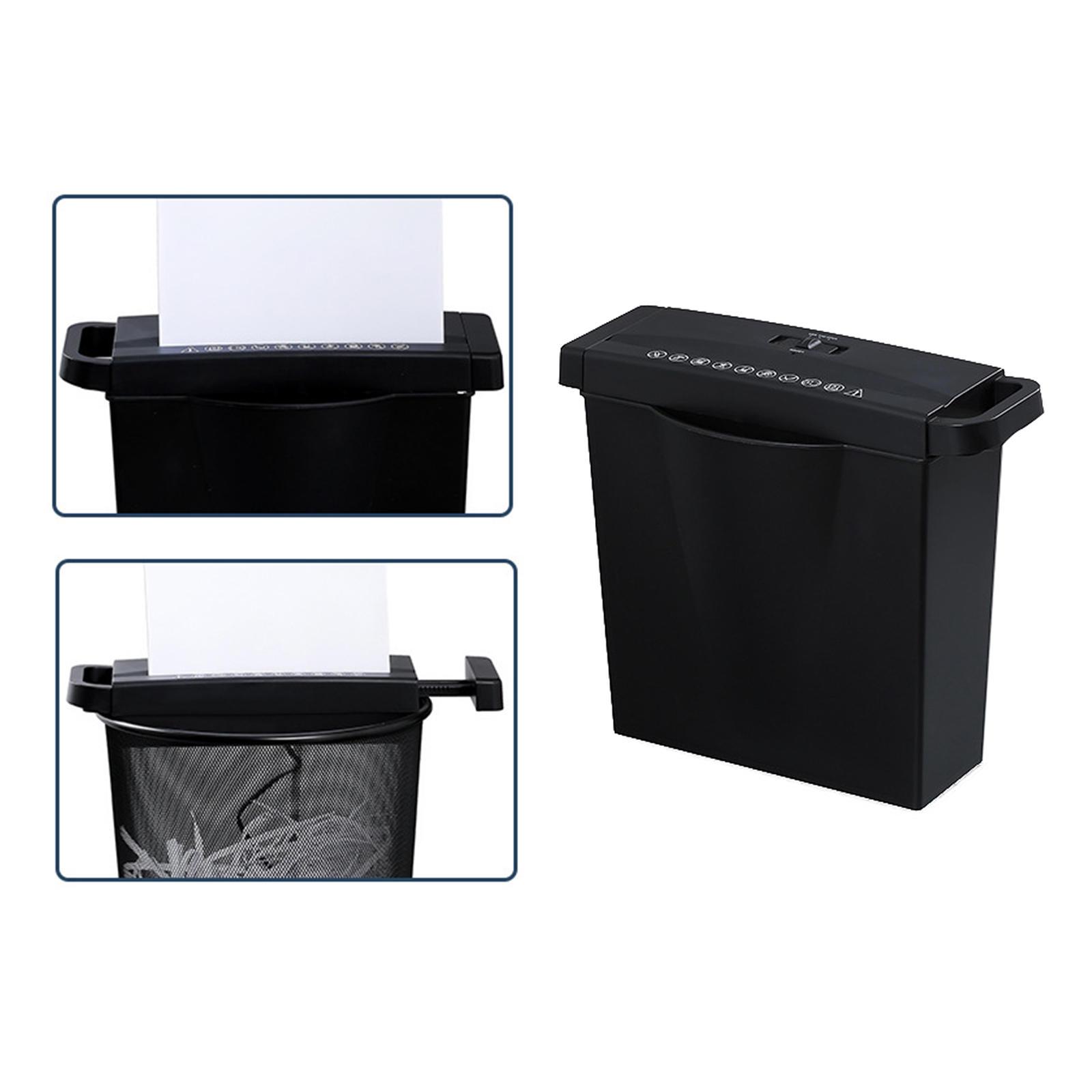 6-Sheet Paper Shredder Paper Mini Silent A4 Office Shredder 7L Capacity