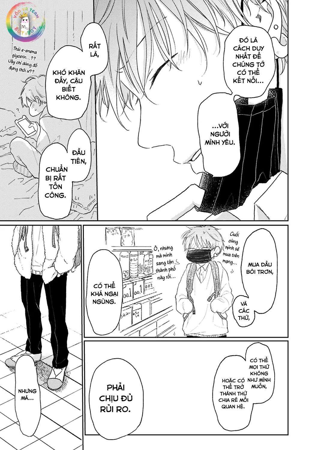 đợi chút đã, harutora-kun chapter 4 24