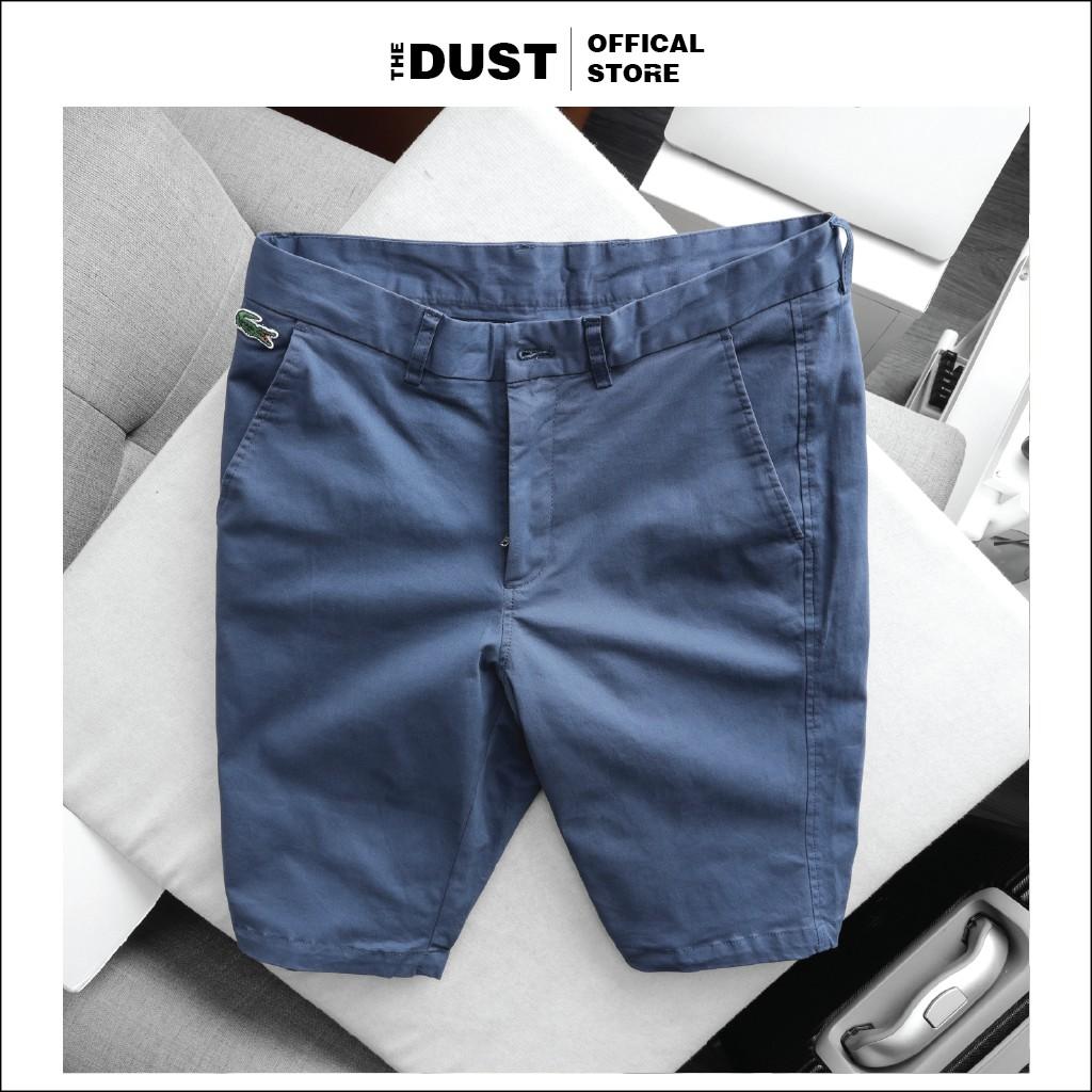 Quần short đùi kaki nam cao cấp, chất vải kaki xuất xịn dày dặn, form slim fit, co giãn nhẹ LCT KC - THE DUST
