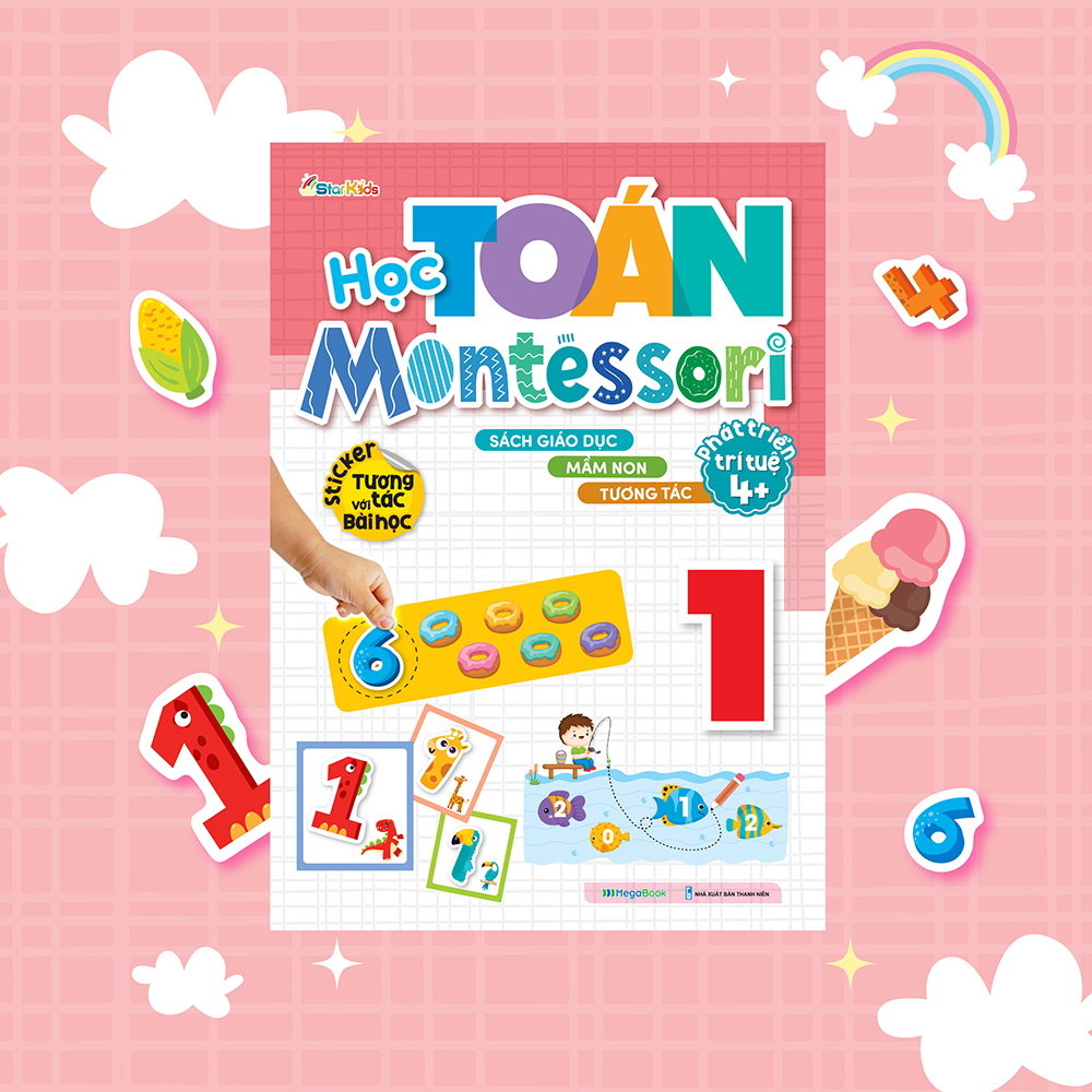 Học Toán Montessori 1 ( Phát triển trí tuệ 4+)
