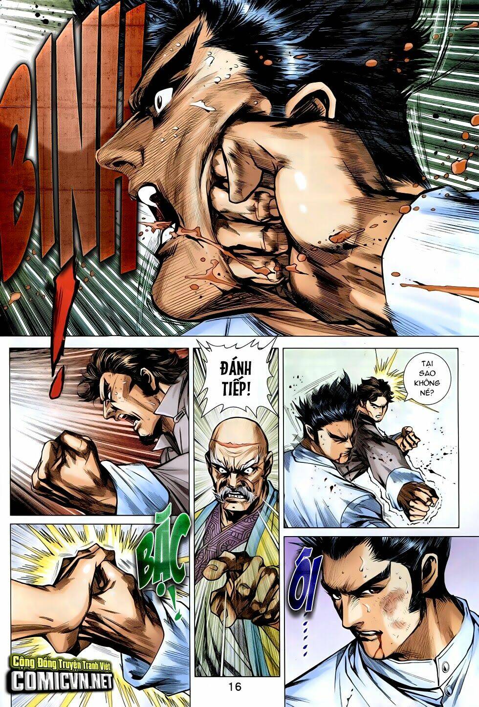 tân tác long hổ môn chapter 747 16