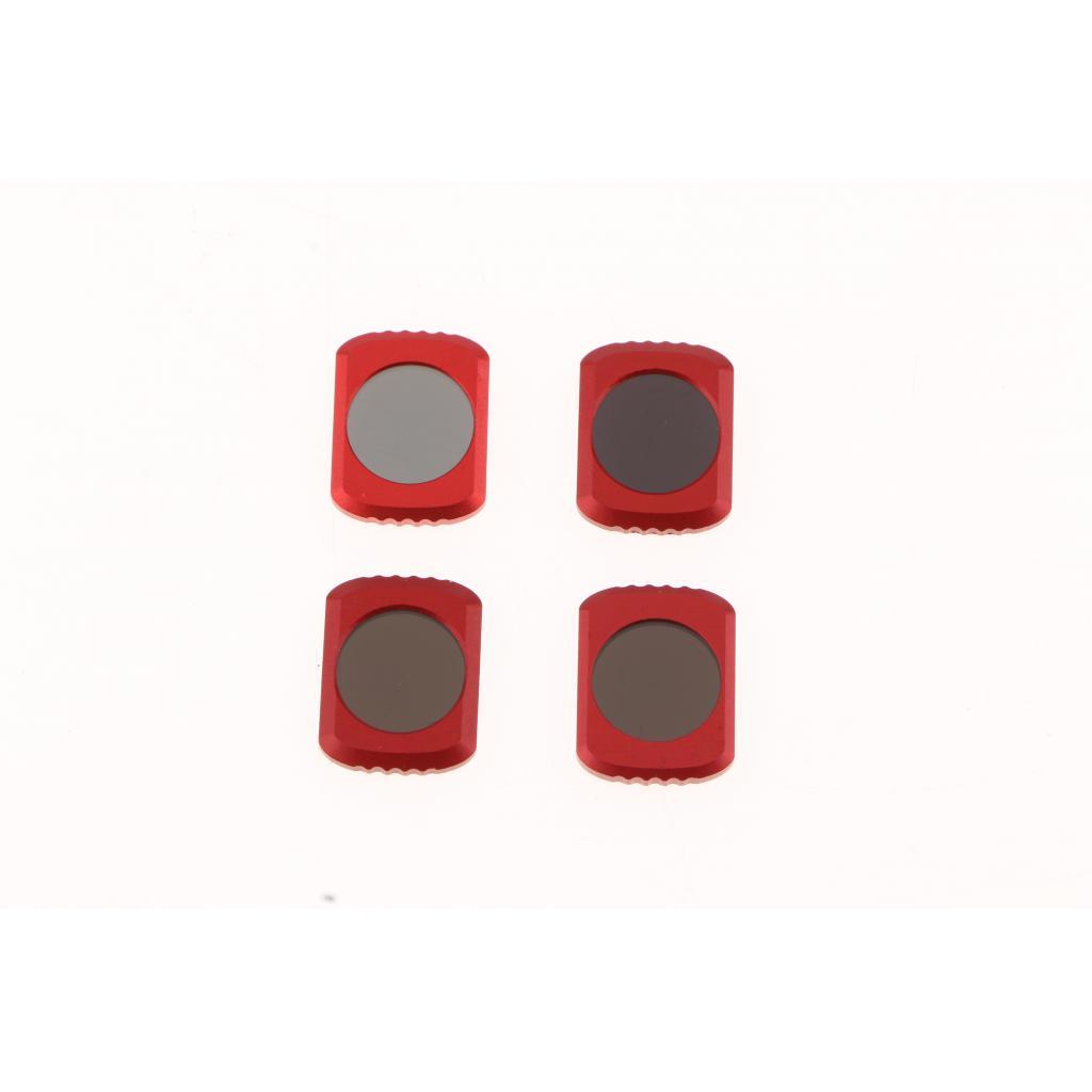 4pcs ND8 + ND16 + ND32 + ND64 Lens Filter Set ND Filters for DJI Pocket