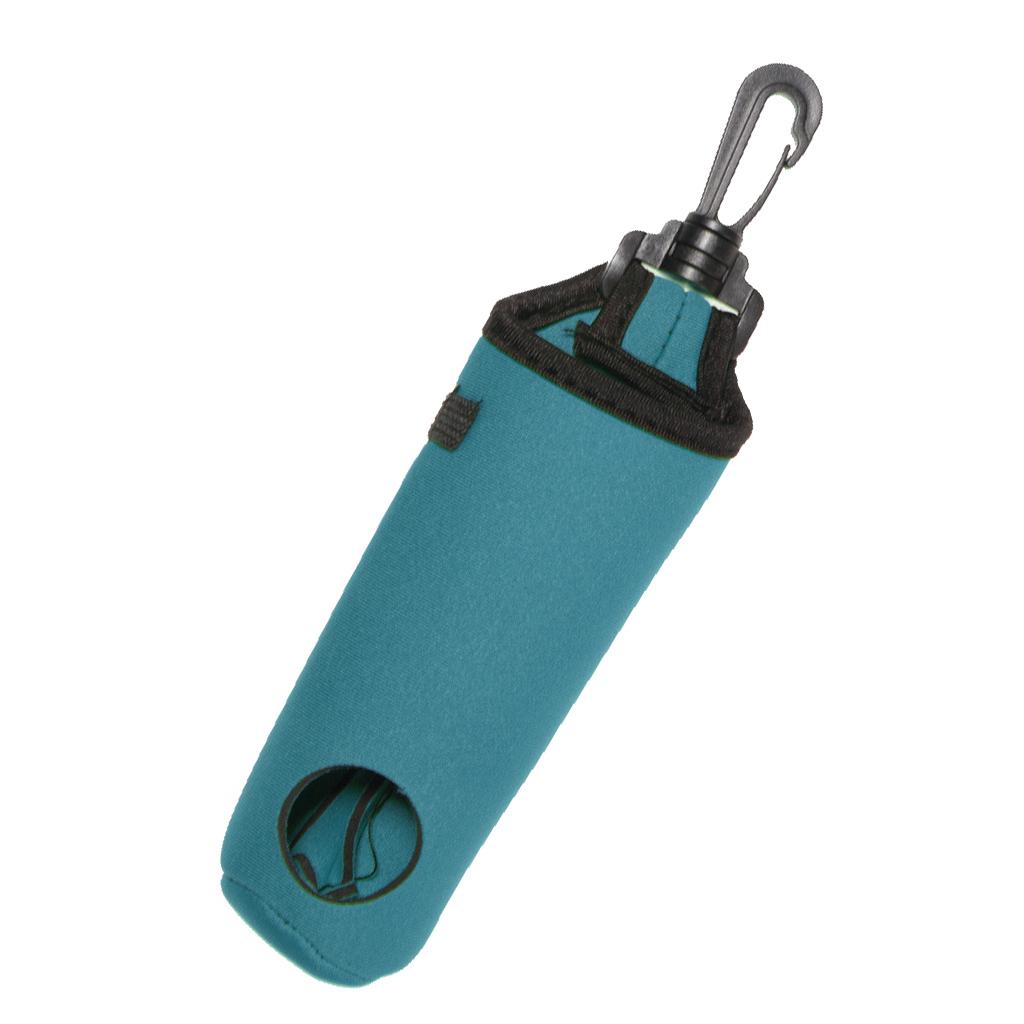 Small Golf Ball Bag Golf Tees Holder Pouch with Swivel Belt Clip