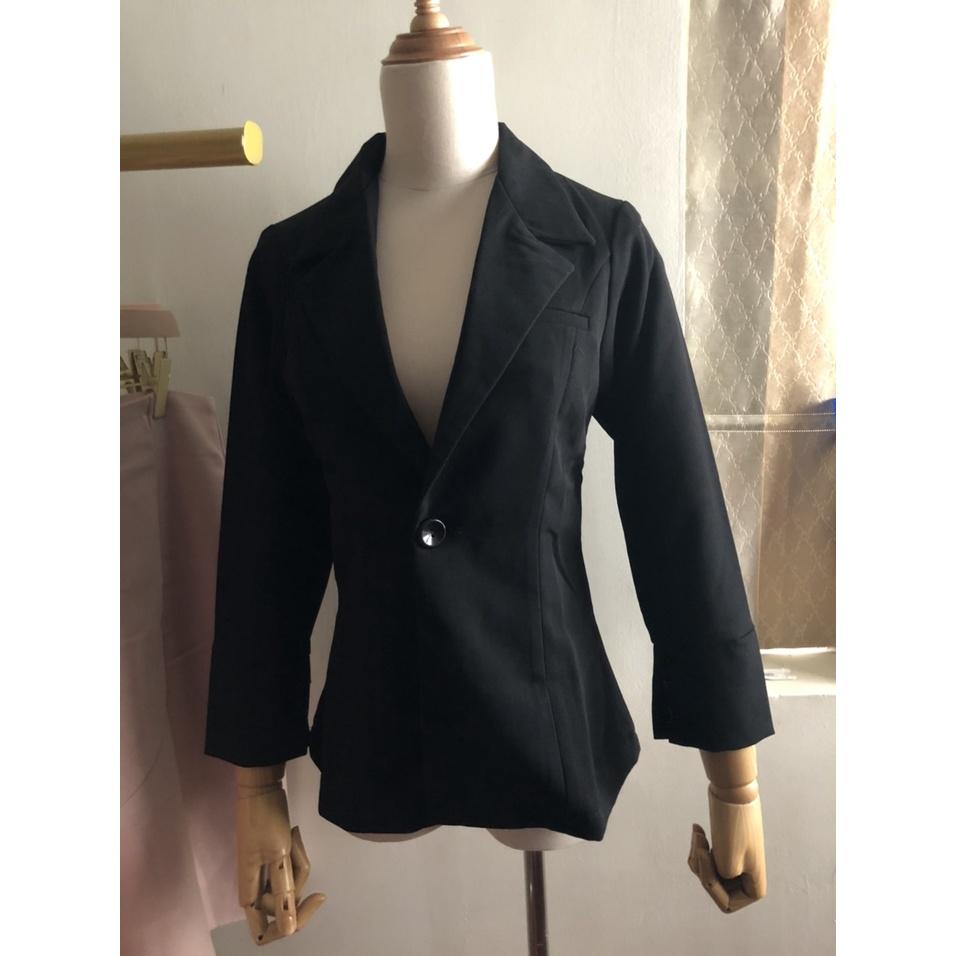 áo vest nữ blazer hàn quốc