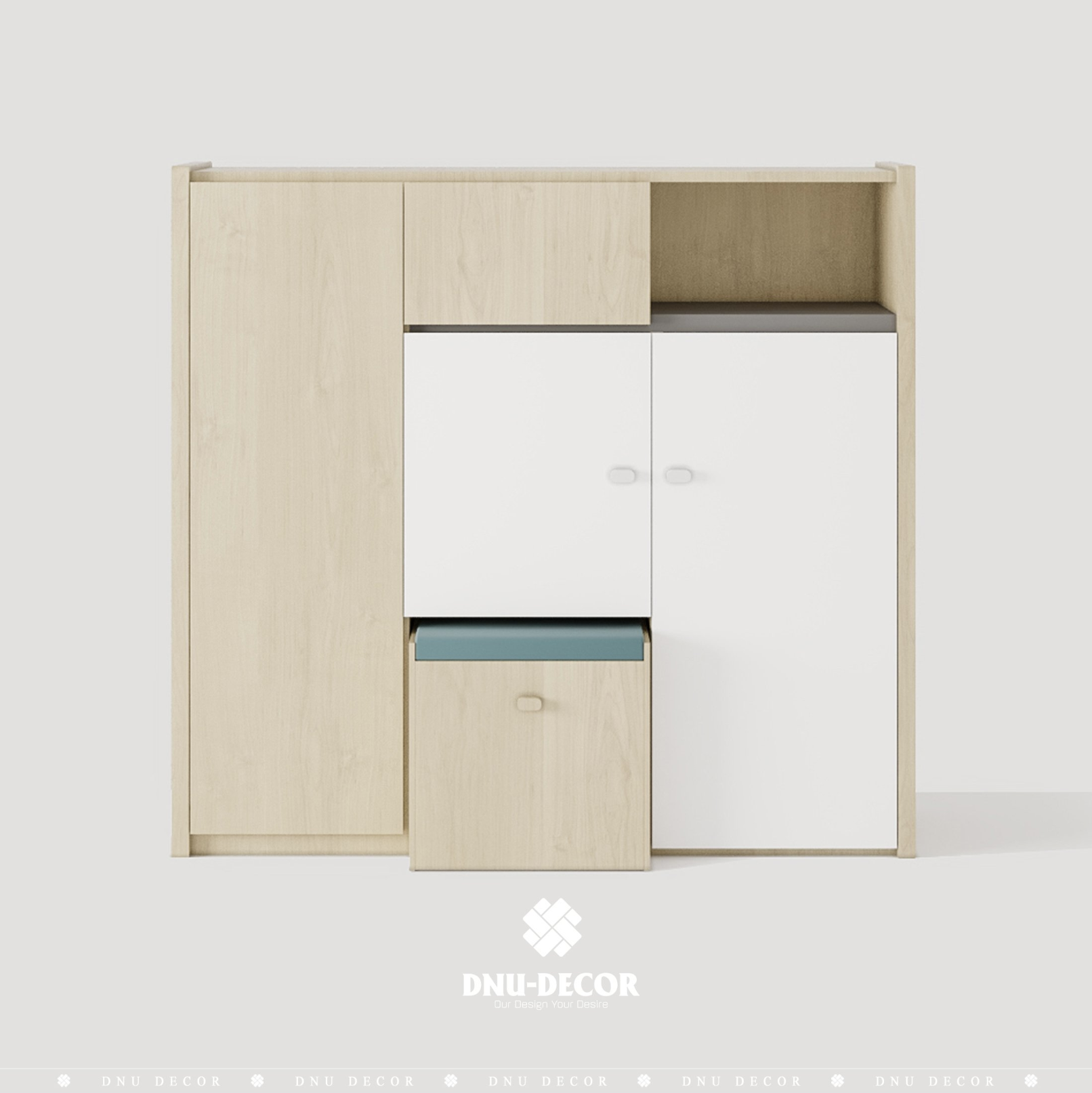 Tủ giày Tetris gỗ MDF phong cách Hiện đại/Tối giản/Bắc Âu/Countryside/Taiwan