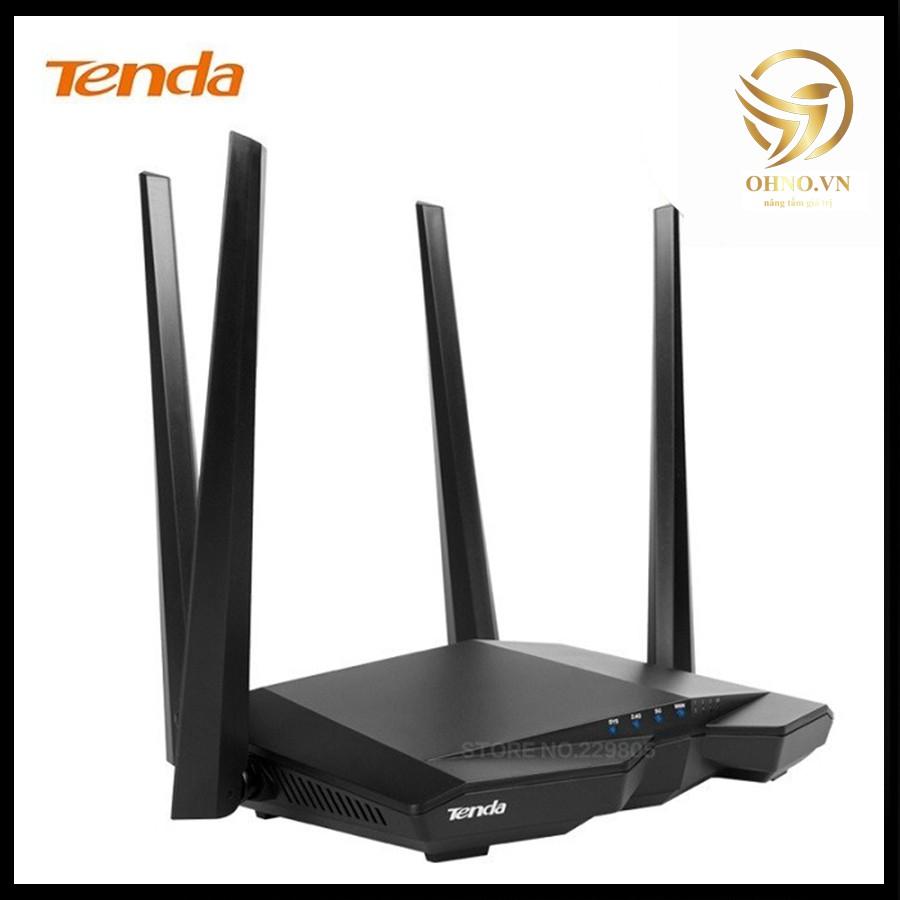 Hình ảnh Bộ Thiết Bị Phát Wifi Tenda AC6 Cục Phát Sóng Wifi 4 Râu Siêu Phủ Sóng Siêu Tốc Độ -hàng chính hãng