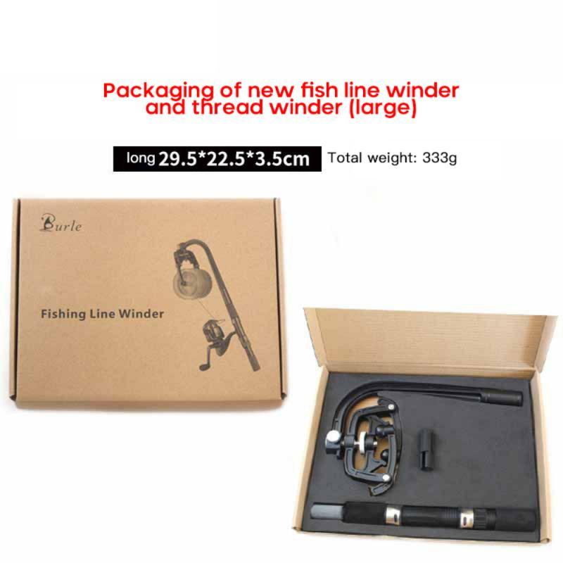 Portable Fishing Line Spooler Winder Reel Spool Spooling Station System for Spinning Baitcasting Fishing Reel Line Accessories