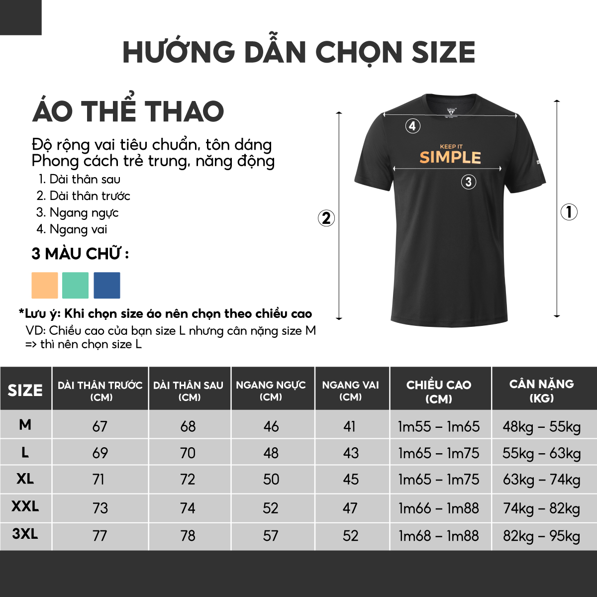 Áo Thể Thao Nam TSIMPLE cổ tròn tay ngắn tập gym vải thun lạnh thoáng mát co giãn chuẩn form Keep It Simple
