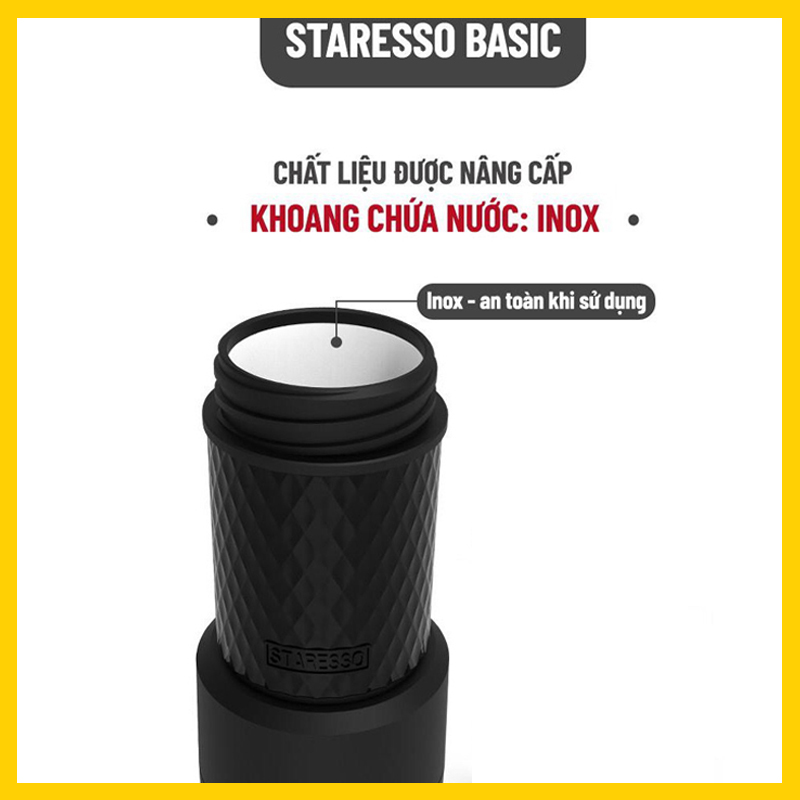 Staresso Basic 2022 - Máy Pha Cà Phê Cầm Tay | Hàng chính hãng Staresso