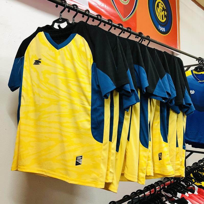 Bộ quần áo thể thao hè chính hãng RIKI Freedoom Vàng