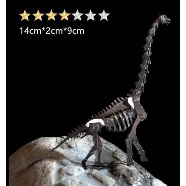 Mô Hình Lắp Ráp Kim Loại Dùng Vít mẫu khủng long