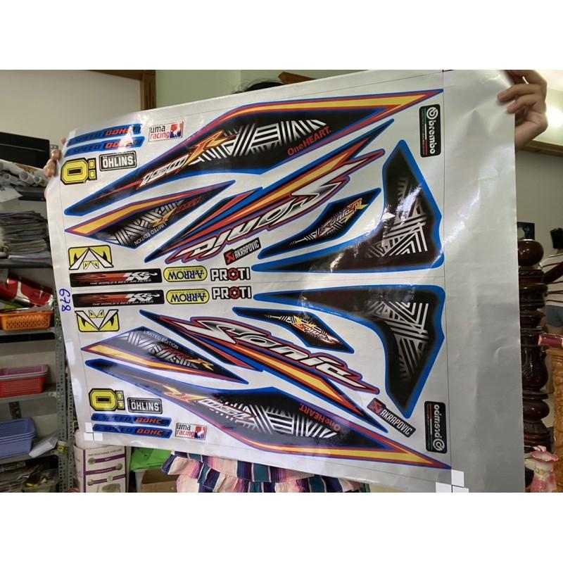 Tem rời dành cho Sonic chất liệu Candy cao cấp