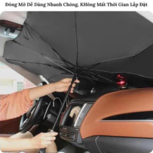 Dù Che Nắng Kính Lái Ô Tô, Ô Che Kính Lái Ô Tô Cao Cấp  - Chông Nắng, Tia UV Hiệu Qủa.