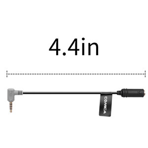 Cáp chuyển micro TRS - TRRS cho điện thoại Comica CVM-SPX - Hàng Chính Hãng