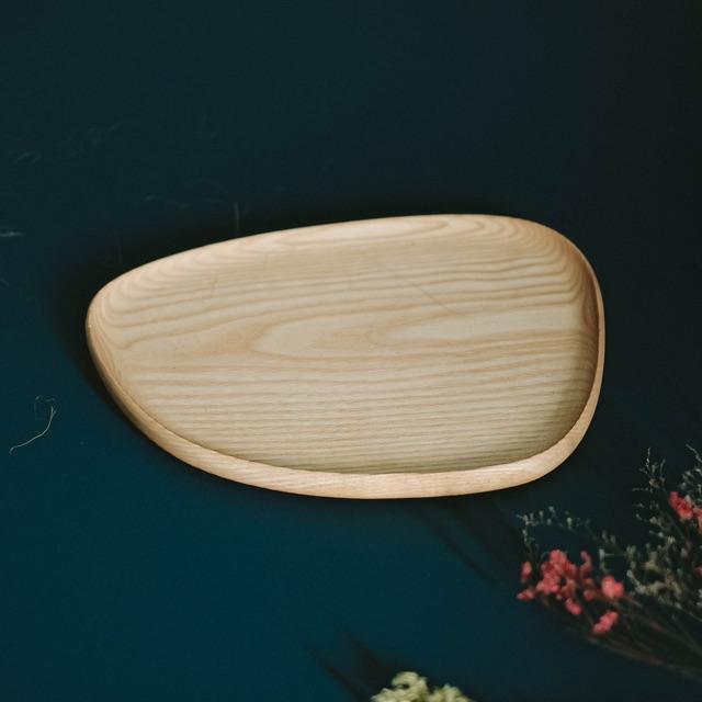Bộ 3 khay gỗ lệch- khay gỗ decor
