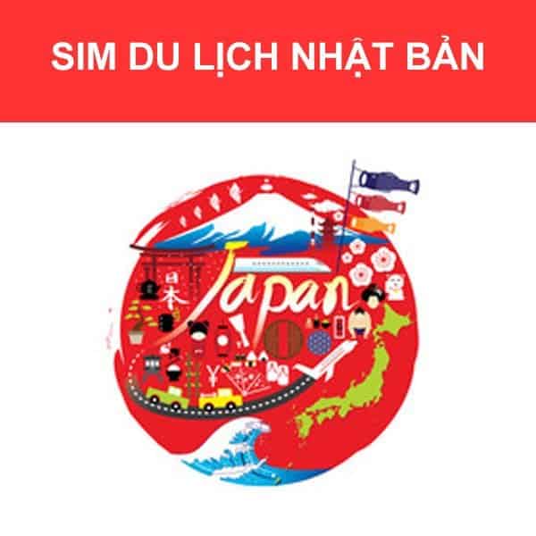 { Lắp Là Dùng } Sim Nhật Bản - Sim Du Lịch Và Công Tác Nhật Bản - Nhận Tại Việt Nam