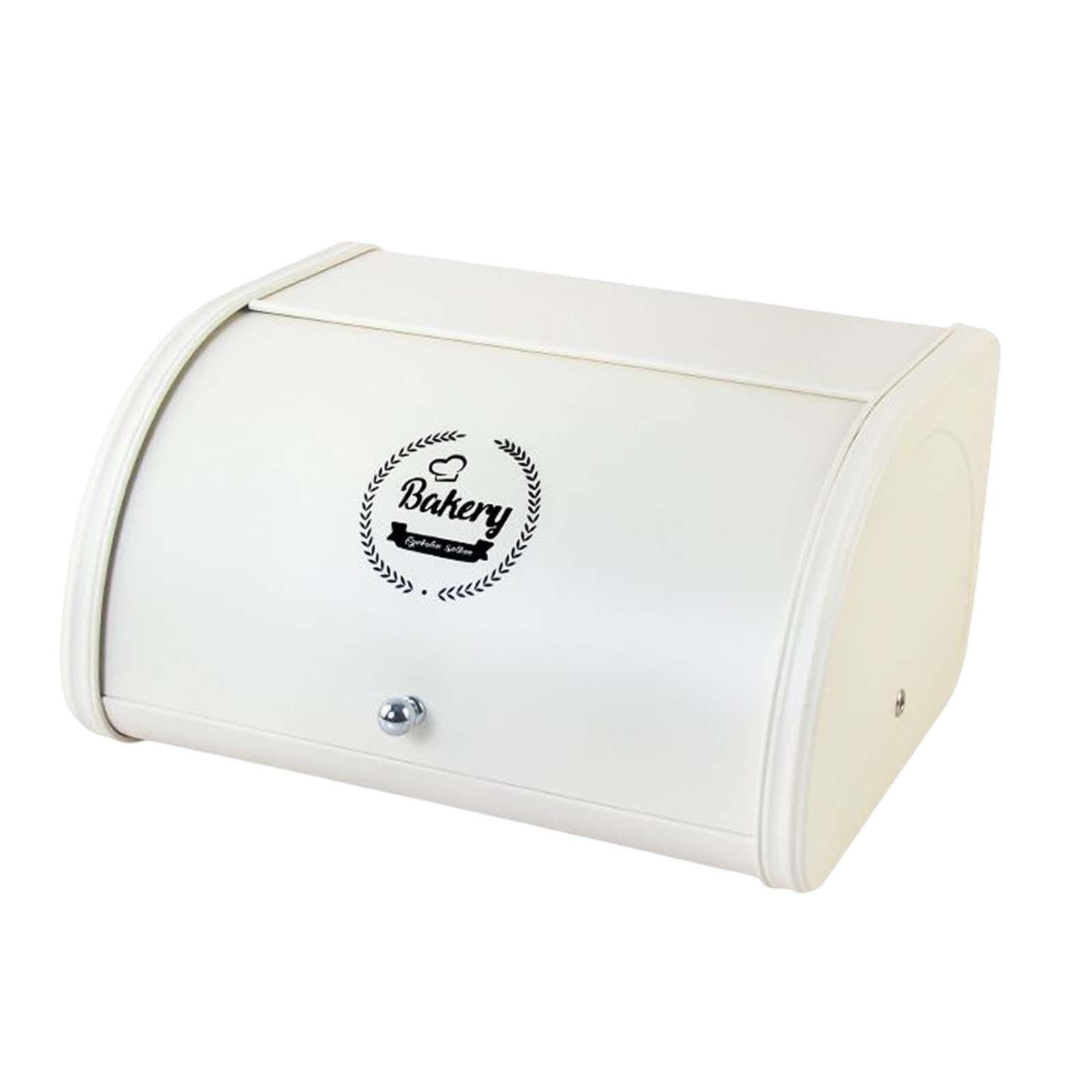 Multi Purpose Storage Container Metal Bread Box Bin for Kitchen Baked Goods Home