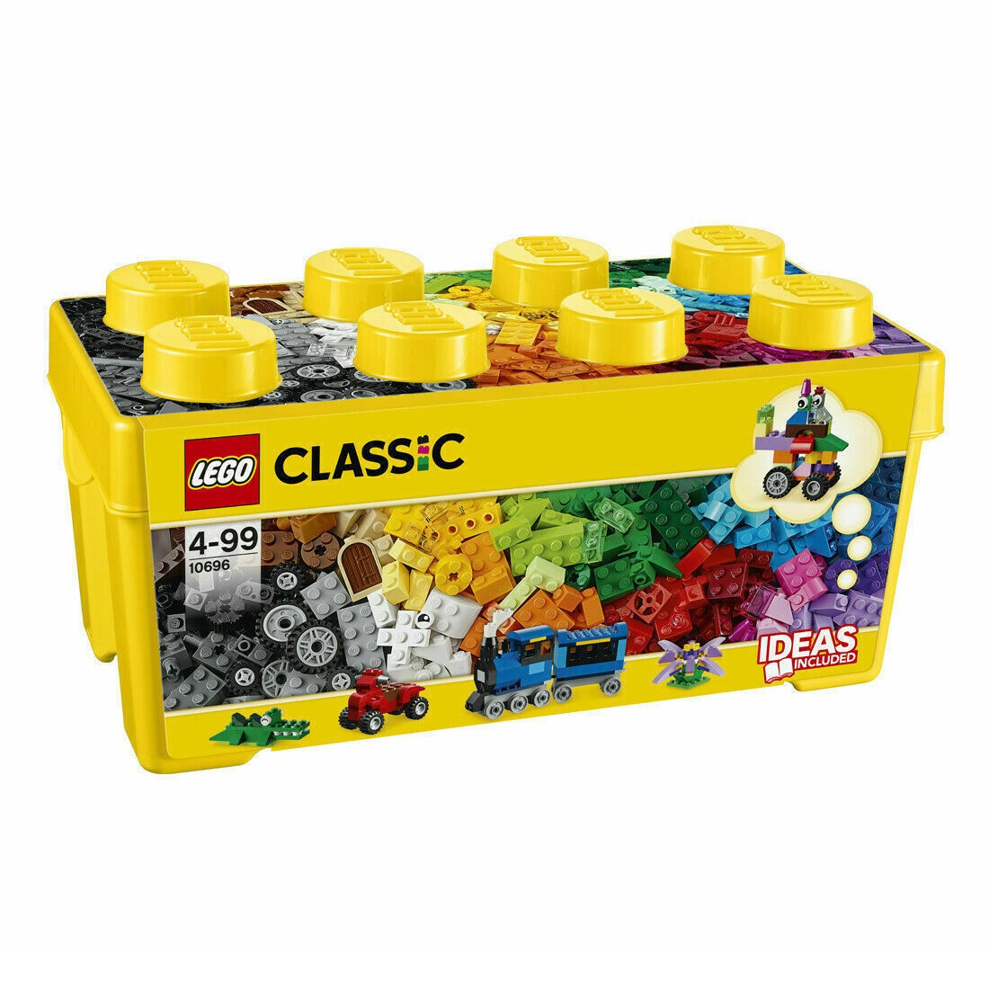 Đồ Chơi Lắp Ráp LEGO Thùng Gạch Trung Classic Sáng Tạo 10696 Cho Bé Trên 1 Tuổi 484 chi tiết