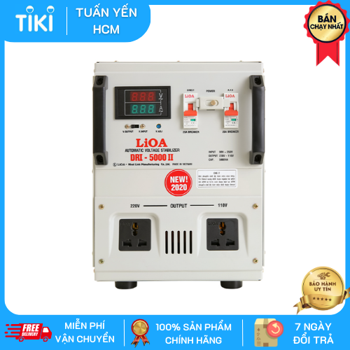 Ổn áp 1 pha LiOA DRI-5000 II