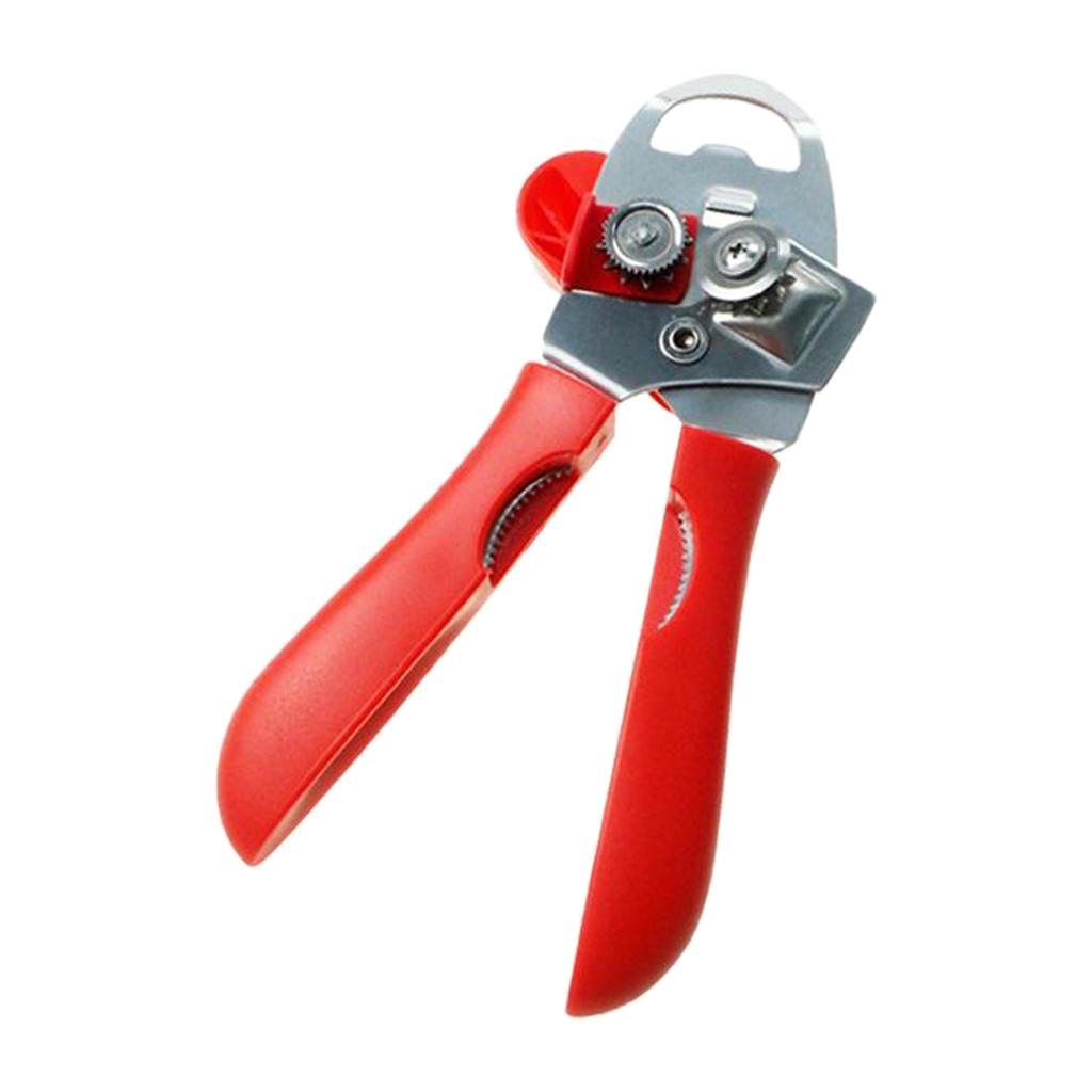 Can Opener Manual No-Trouble-Lid-Lift, Manual Deluxe Can Opener, Stainless Steel Bottle Openers Professional Jars & Tin Opener for Cans Kitchen Tools