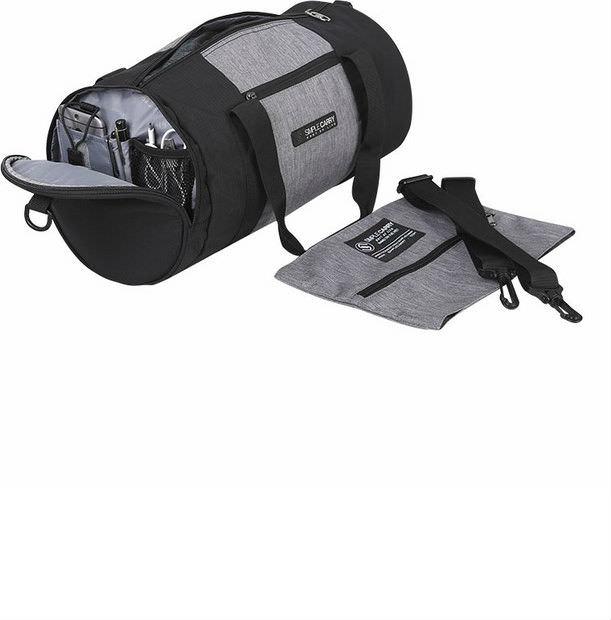 Túi Trống Simplecarry Gym Bag (23 x 42cm) - Black/Grey