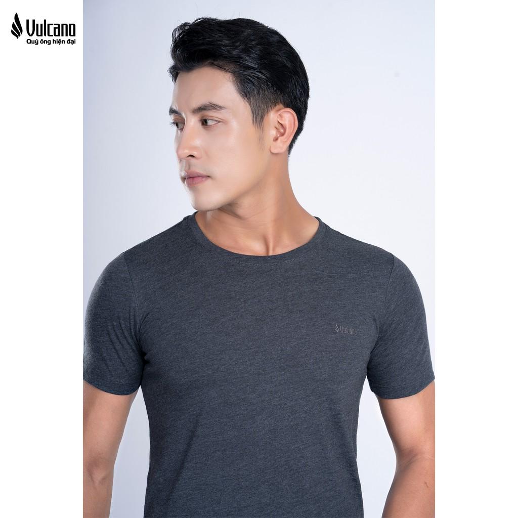 Áo Thun cổ tròn màu xám - 8051