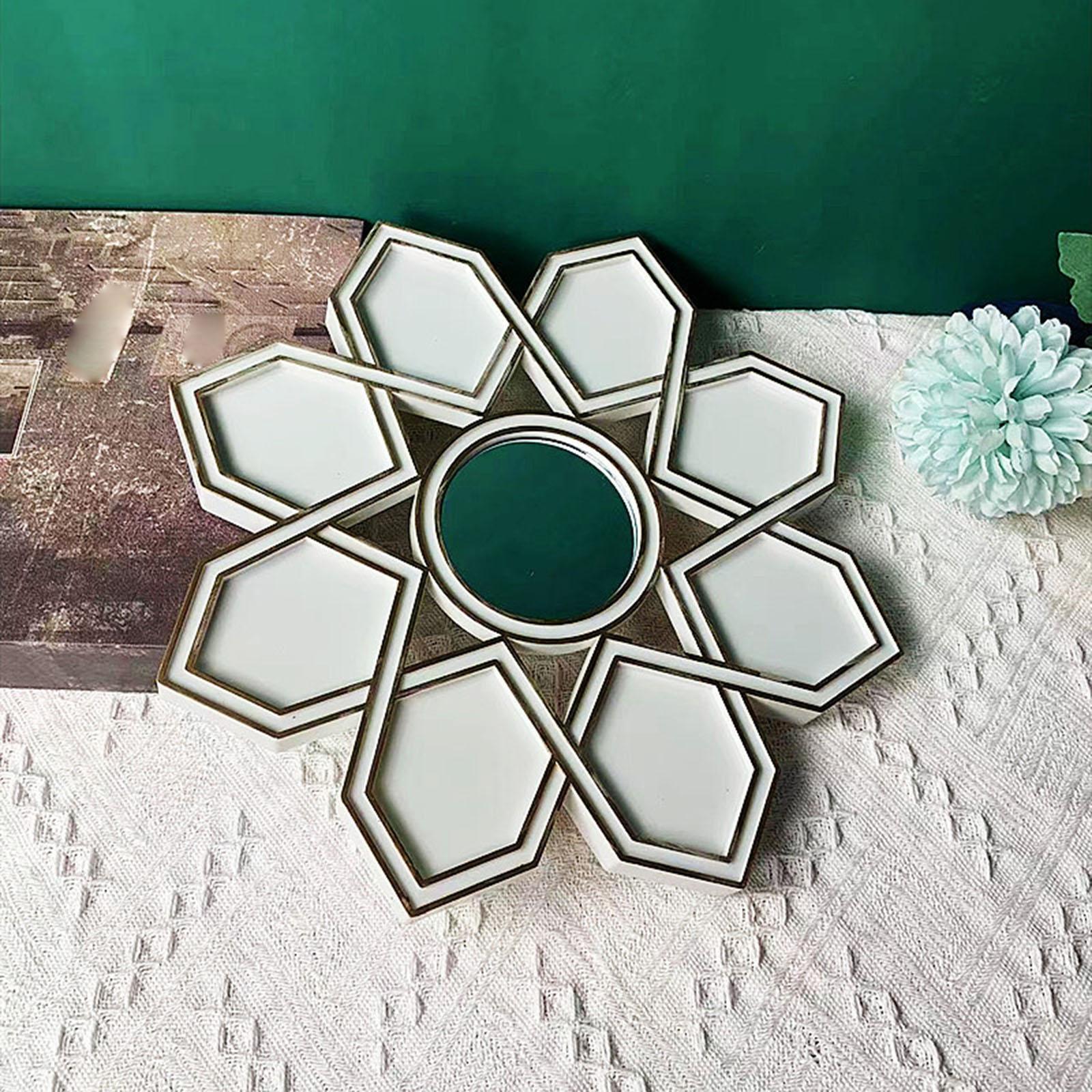 Makeup Mirror Ornament Decorative Mirror for Washroom Bedroom