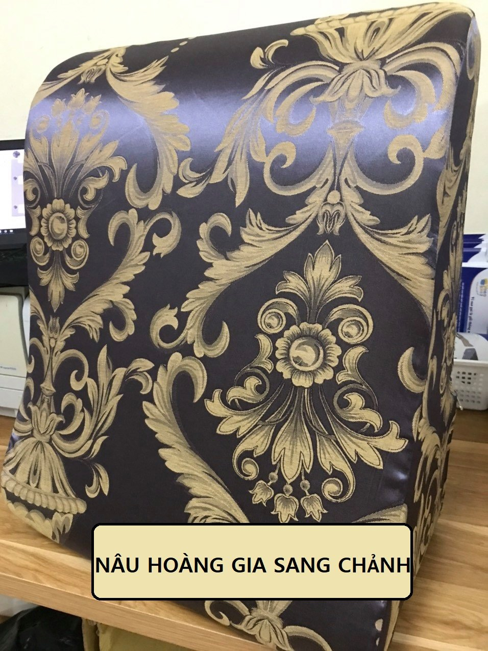 GỐI CHỐNG GIÃN TĨNH MẠCH YOROKOBI - KÍCH THƯỚC 58x48x28CM, HÀNG THƯƠNG HIỆU- MÀU NÂU HOÀNG GIA