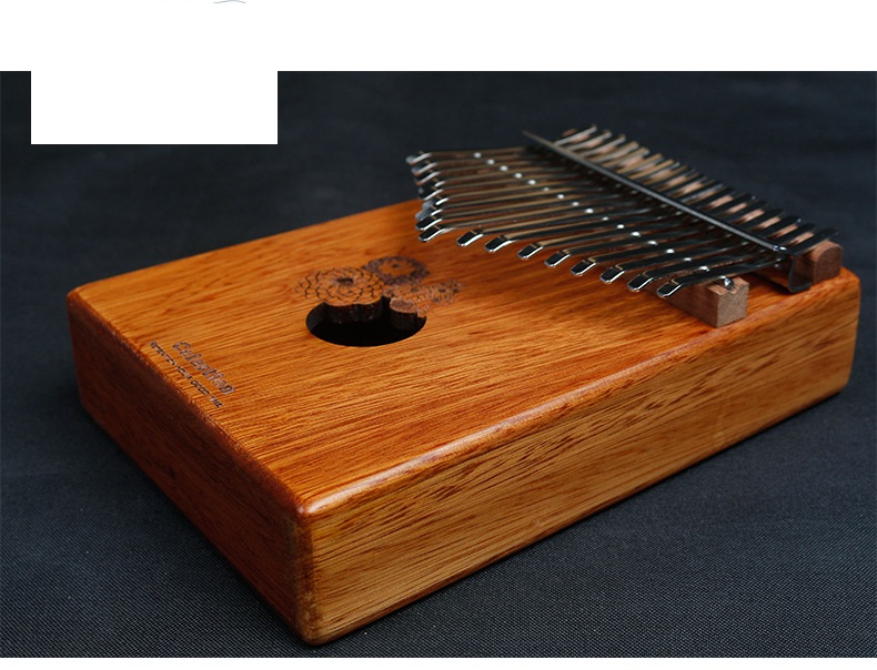 Đàn kalimba 17 phím chính hãng âm thanh tựa đàn piano đàn hạc không tịt nốt sử dụng bằng ngón tay cái tặng Hướng dẫn sử dụng TONIC KALIMBA -M18