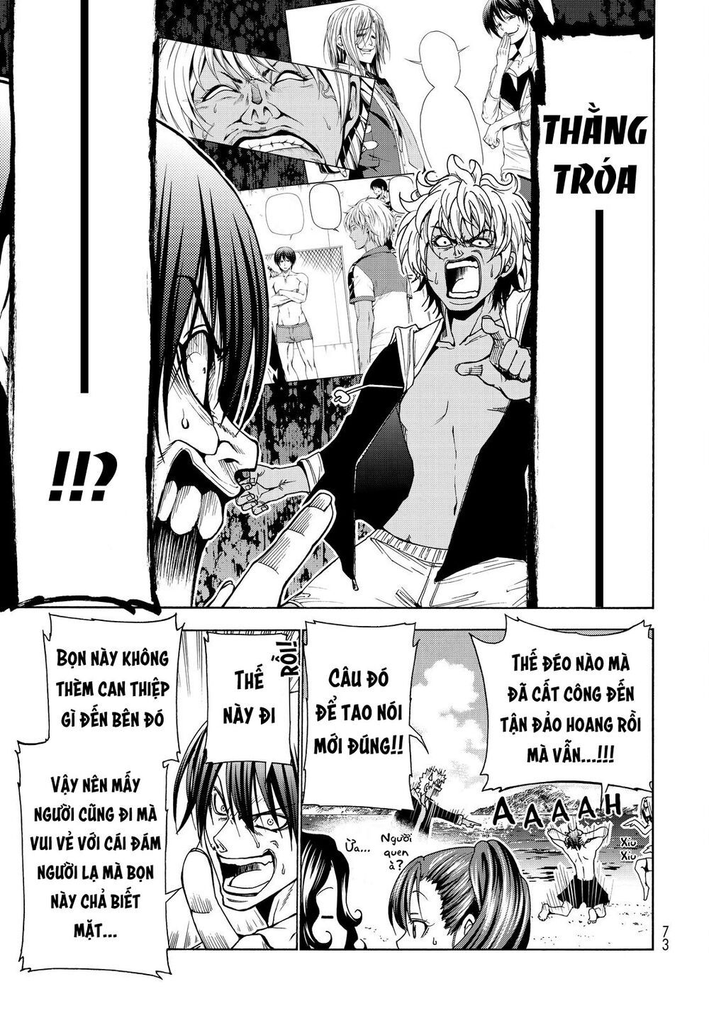 cô gái thích lặn - grand blue chapter 41 36