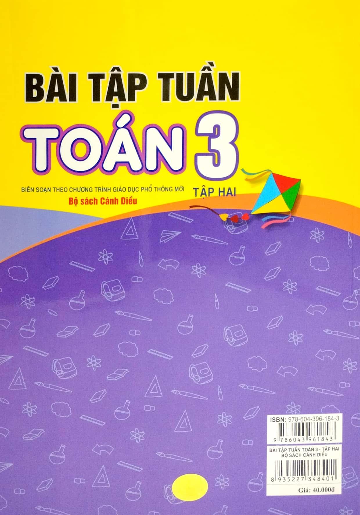 Bài Tập Tuần Toán 3 - Tập 2