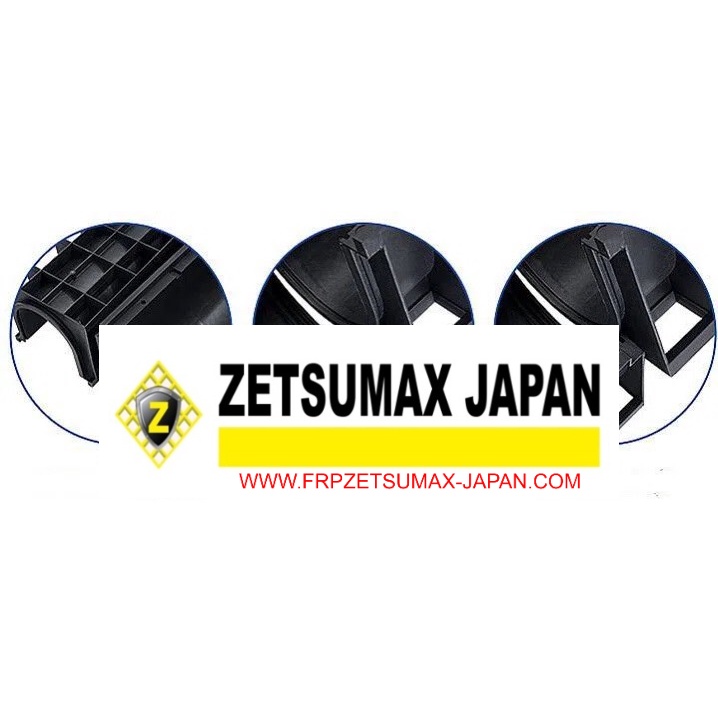 Rãnh Thoát Nước, Cống Thoát Nước Zetsumax -Japan Nhựa Hdpe Độ Bền Cao Chống Ăn Mòn Kích Thước (R)150 x (C)150 x (D)1000mm