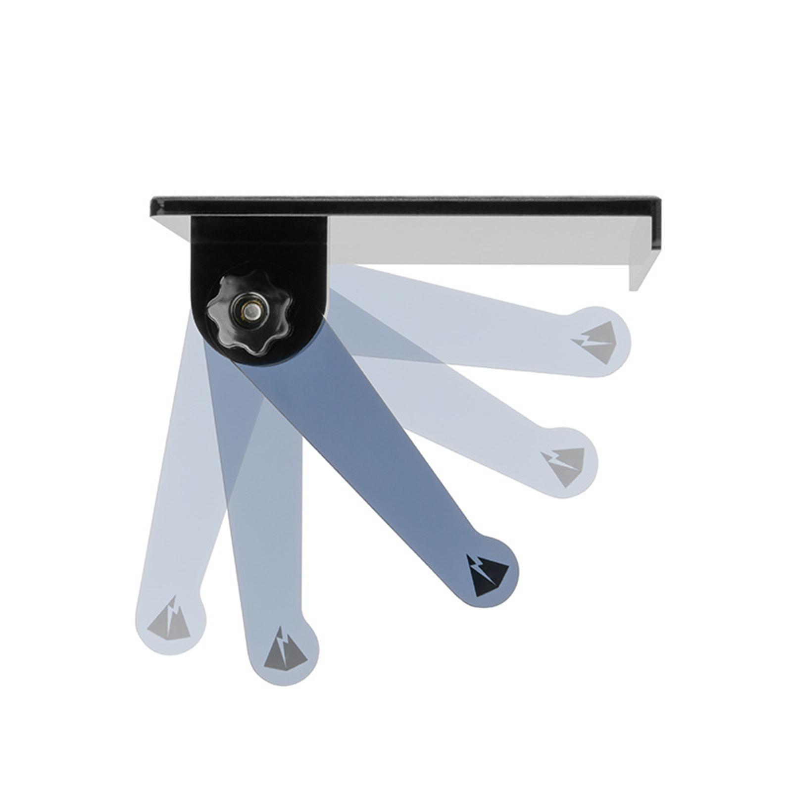Adjustable Monitor Stand Remote Smoke Black