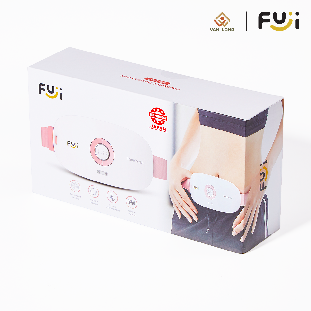 Máy massage làm ấm bụng nữ, Giảm đau bụng kinh, thư giãn | Fuji PG-2507