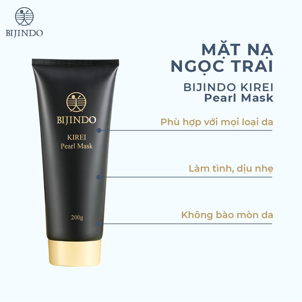 BIJINDO KIREI Pearl Mask - Mặt nạ ngọc trai Bijindo kirei