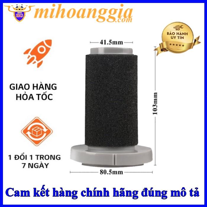 Lõi lọc hepa thay thế cho máy hút bụi cầm tay Deerma DX700/DX700S/DX810 - Hàng nhập khẩu