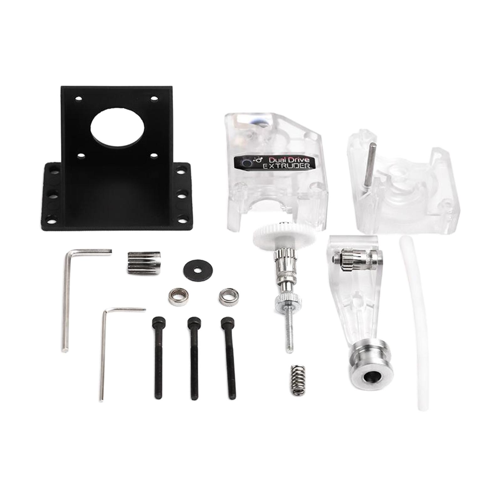High Performance BMG Extruder Kit Dual Drive Extruder with Bracket Screws for 3D Printers