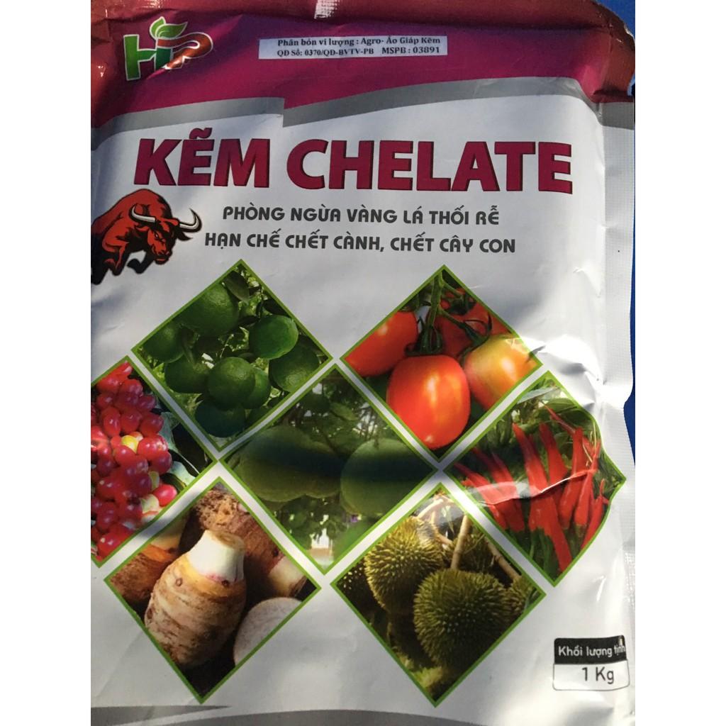 Phân bón vi lượng áo giáp kẽm Chelate gói 1kg